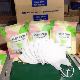 Thùng 200 Chiếc Khẩu Trang 5D MASK NHẬT MINH