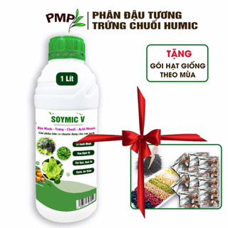 Siêu Phân Bón Ủ Vi Sinh Từ Đậu Nành, Trứng, Chuối, Humic, Vi Lượng Cho Rau Sạch SOYMIC V PMP