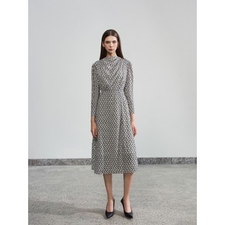 D.CHIC Váy dài tay cổ leo MS: 2813417
