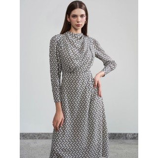 D.CHIC Váy dài tay cổ leo MS: 2813417
