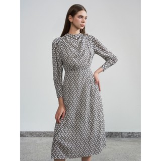 D.CHIC Váy dài tay cổ leo MS: 2813417