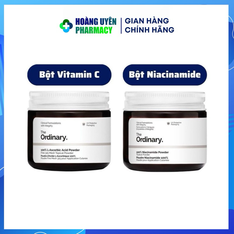 Bột Vitamin C 100% L-Ascorbic Acid Powder - The Ordinary L ascorbic powder