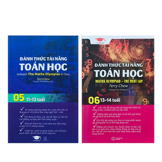 Sách Đánh Thức Tài Năng Toán Học 5 và 6 sách toán lớp 5 lớp 6 lớp 7 lớp 8 ) Á Châu Books, bìa mềm