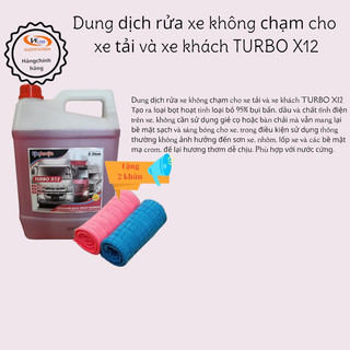 Dung dịch rửa xe không chạm ekokemika turbo x12 - 5l