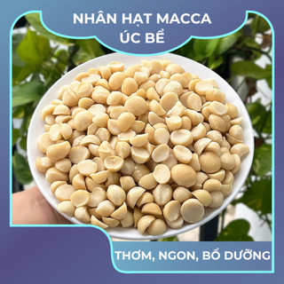 Hạt Macca MONUTS đã tách vỏ Úc nhân nguyên,nhân vỡ đôi (hộp 250gr, 500gr)