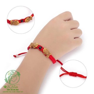 VÒNG TAY CHỈ ĐỎ CON CÁ MAY MẮN