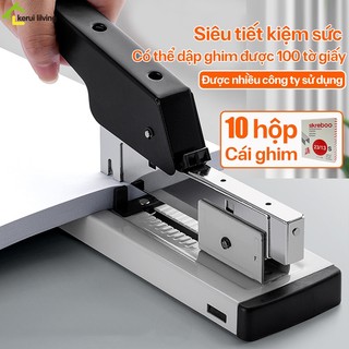 Dập ghim loại lớn AISHA đóng sách vở,dụg cụ văn phòng phẩm,máy bấm ghim sách vở,bấm sách vở loại lớn