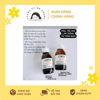  Peel Giúp Làm Căng Bóng Và Sáng Da Tức Thì Gigi Ester C 13% Mandelic & 2% Salicylic Peel Và Mandelic 15% Peel 