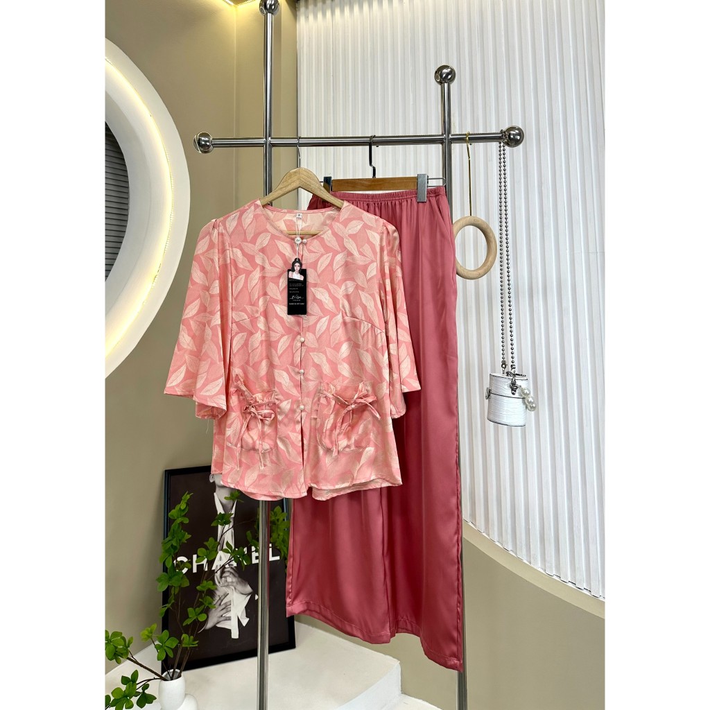 Đồ bà ba gấm lụa túi tiền bigsize (55-85kg)