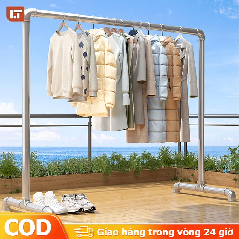 LT Kệ Treo Quần Ao Giàn Phơi Thông Minh Nhập Giá Treo Quần Áo Đa Dạng Mẫu Mã Kích Thước