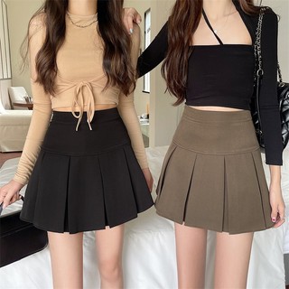Chân váy xếp ly to, Chân váy tennis midi dáng ngắn xòe trẻ trung M0108