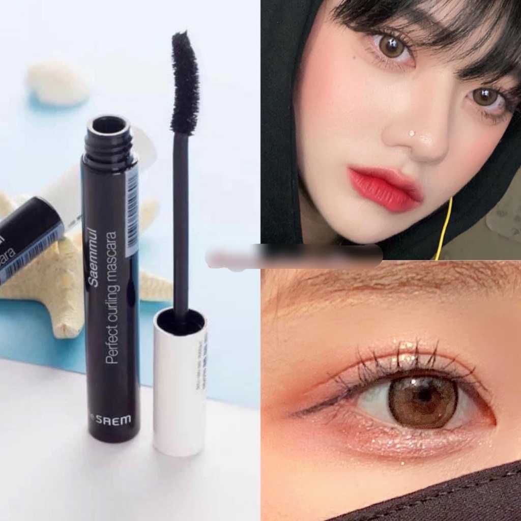 Shop'LILA,MASCARA LÀM CONG MI TỰ NHIÊN THE SAEM SAEMMUL PERFECT VOLUME - 15006