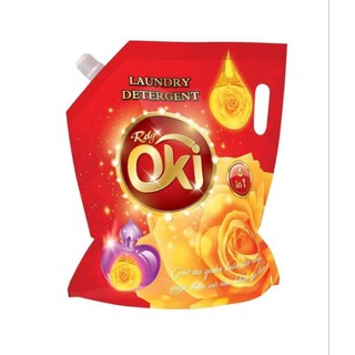 Nước Giặt Xả Cao Cấp OKI Túi 2,7kg