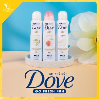 Xịt Khử Mùi Dove Go Fresh Nữ 150ml