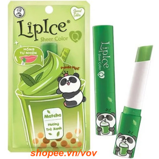 Son Dưỡng Lipice Sheer Color Q 2.4g Matcha 100% chính hãng