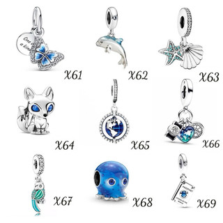 Hạt charm pandora trang trí vòng tay bạc s925