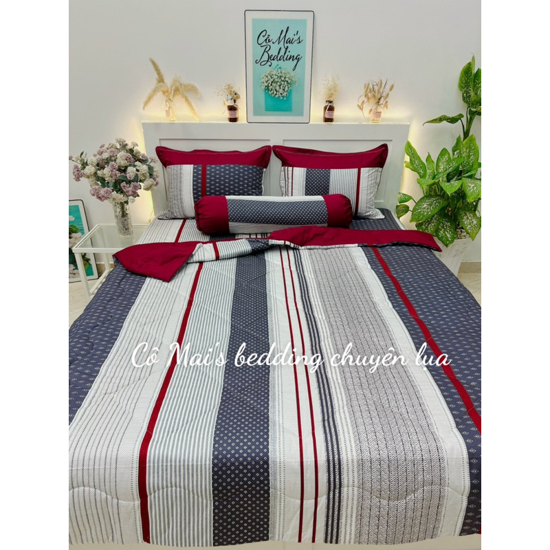 Vỏ gối ôm Cotton Lụa Hàn Quốc