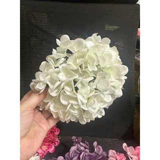 Đầu Bông Tú cầu lụa trang trí Quà 22cm Lớn