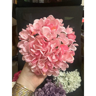 Đầu Bông Tú cầu lụa trang trí Quà 22cm Lớn