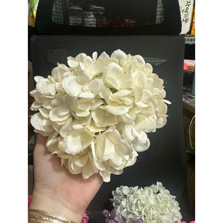 Đầu Bông Tú cầu lụa trang trí Quà 22cm Lớn