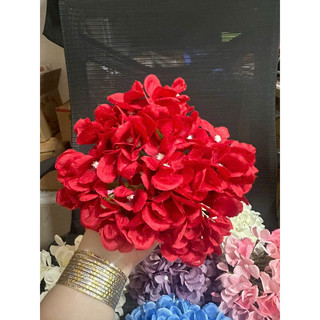 Đầu Bông Tú cầu lụa trang trí Quà 22cm Lớn