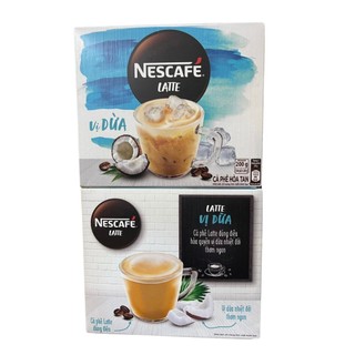[ Date 1/2025 ] Cà Phê  NESCAFE LATTE VỊ DỪA & MOCHA