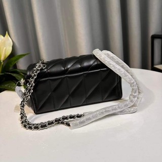 (HÀNG SẴN) Túi Coach Tabby Shoulder Bag 20 With Quilting (Logo bạc)