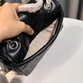 (HÀNG SẴN) Túi Coach Tabby Shoulder Bag 20 With Quilting (Logo bạc)