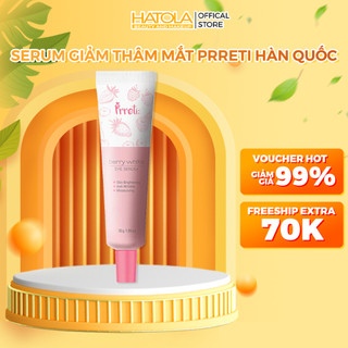 Kem dưỡng mắt giảm quầng thâm sáng da Prreti Hàn Quốc dưỡng ẩm mờ nếp nhăn tan bọng mắt tự nhiên 30g hatola