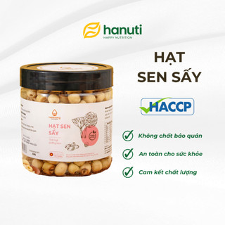 Hạt sen Bắc sấy ăn liền canh tác không hóa chất Hạt Dưỡng - Lọ PET 230gr