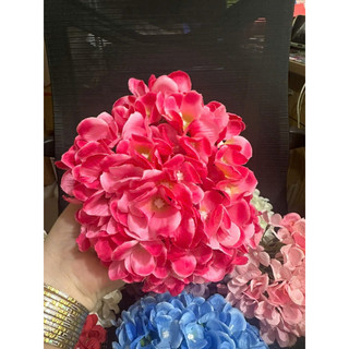 Đầu Bông Tú cầu lụa trang trí Quà 22cm Lớn