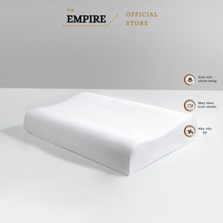 Gối cao su thiên nhiên lượn sóng Empire cao cấp chống đau mỏi vai gáy cho người lớn - Bình Châu Bedding & Decor