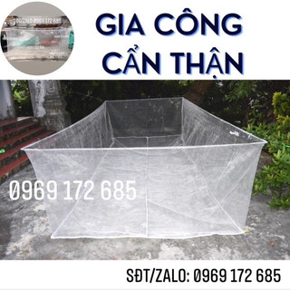 Tráng lưới 5x3x1 nuôi ốc cá tôm ếch