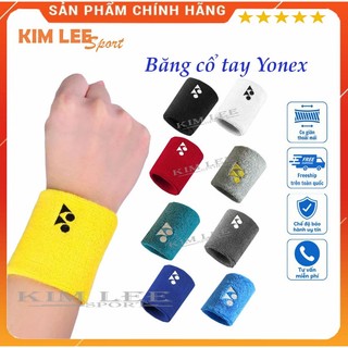 Băng cổ tay - Băng chặn mồ hôi tay cầu lông Yonex - Chiếc