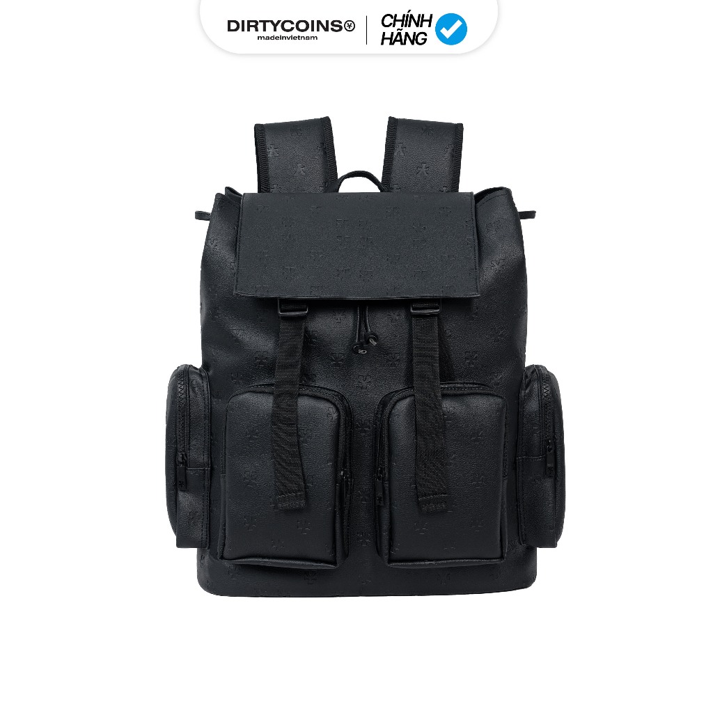 Balo DirtyCoins Y Pattern Signature Backpack
