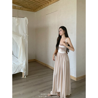 ĐẦM HAI DÂY NỮ DÁNG DÀI ULZZANG