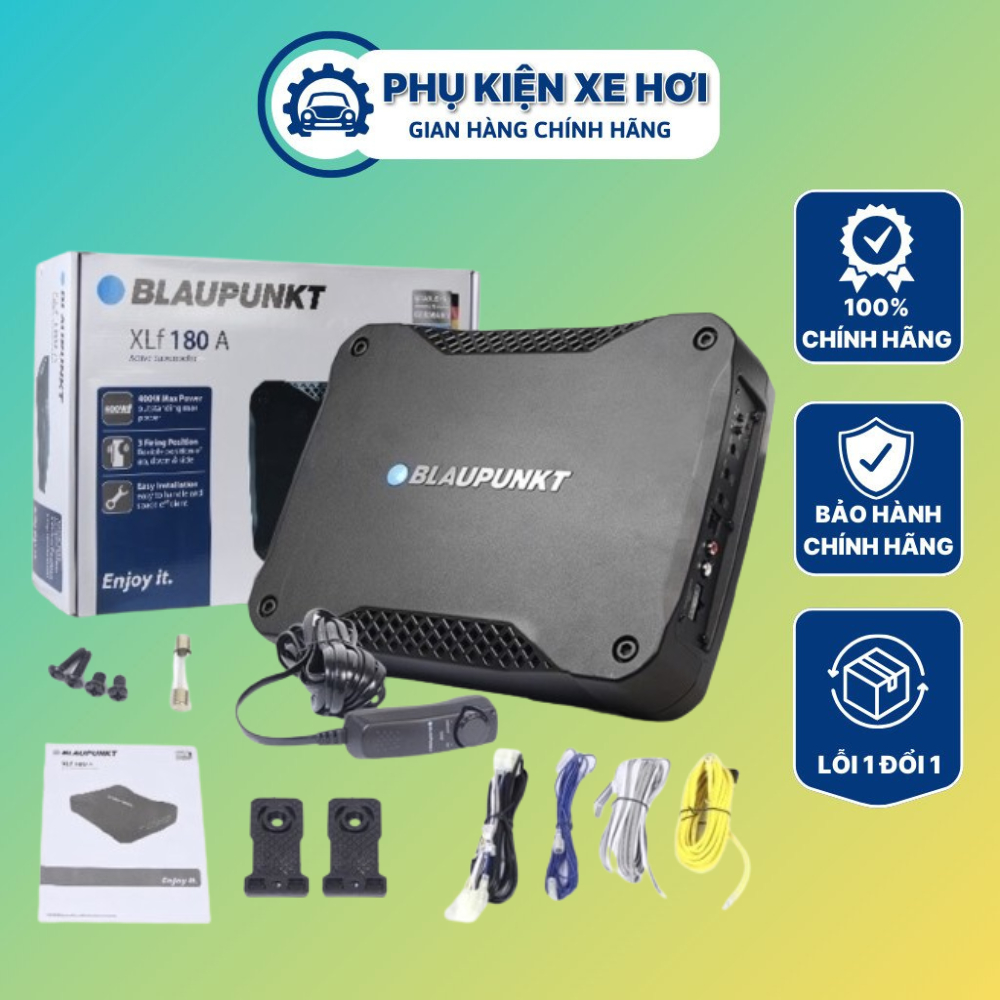 Loa Sub Gầm Ghế Blaupunkt Xlf 180a Công Nghệ Đức Đặt Gầm Ghế Ô Tô Xe Hơi