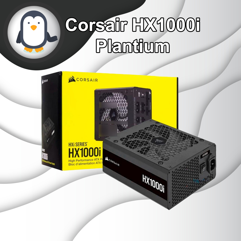 Nguồn máy tính Corsair HX1000i 1000W 80 Plus Platinum , ATX 3.0, PCIe 5.0