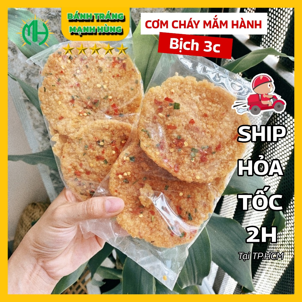 Cơm cháy mắm hành Mạnh Hùng