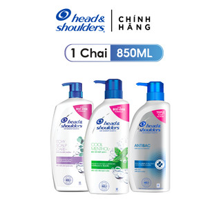 Head and Shoulders Dầu Gội Làm Sạch Gàu Bạc Hà Mát Lạnh/Da Đầu Ngứa/Chanh/Làm Sạch Vi Khuẩn chăm sóc tóc 850 ml