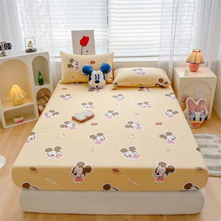 Set ga gối cotton lụa - gối size 48*74cm