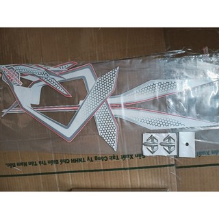 Bộ tem Airblade 2018 màu trắng cao cấp có lô gô