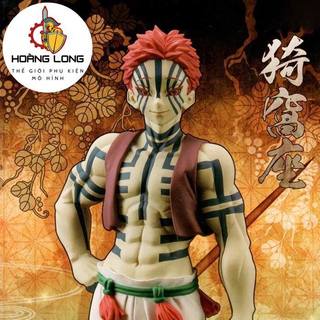 Mô hình Kimetsu No Yaiba, Thượng Huyền Tam Akaza, figure Demon Slayer, không kèm hộp, trang trí PC, bàn làm việc