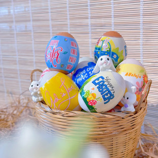 100 MÀNG BỌC TRỨNG PHỤC SINH, EGG EASTER, NHÃN BỌC TRỨNG PHỤC SINH, MÀNG CO TRỨNG PHỤC SINH