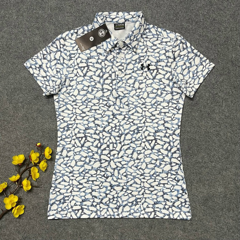 Áo có cổ nữ golf, tennis, cầu lông, đi chơi, đi làm đều xinh, chất co giãn mát.