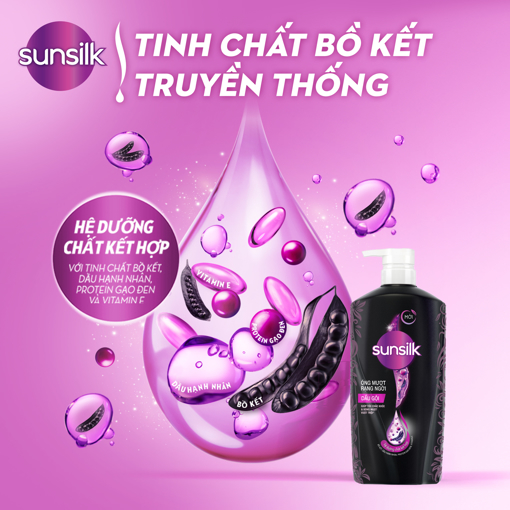 DẦU GỘI SUNSILK CHAI 650g