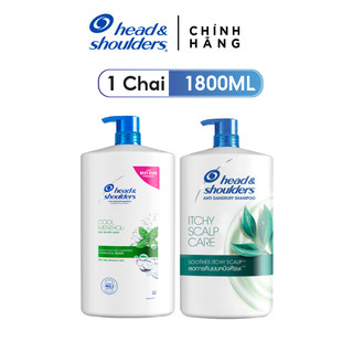 Dầu Gội HEAD AND SHOULDERS Chai 1800ml Bạc Hà Mát Lạnh / Da Đầu Ngứa/ Bạc Hà Mùa Hè