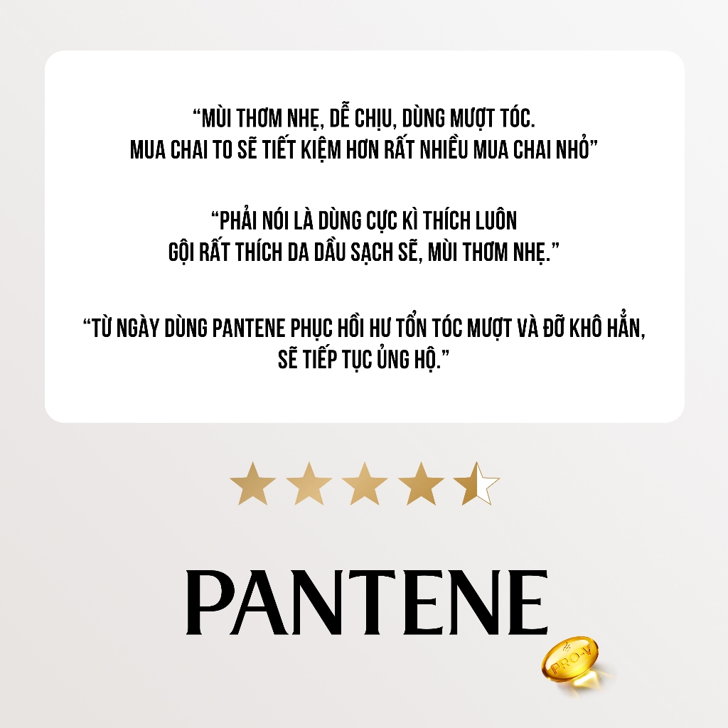 Combo 2 Dầu Gội PANTENE Pantene Pro-V Ngăn Rụng Tóc Chai 1200ML