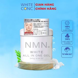 Kem, Gel Dưỡng Trắng Da NMN White All In One Gel nhật bản ngừa lão hóa cấp ẩm phục hồi