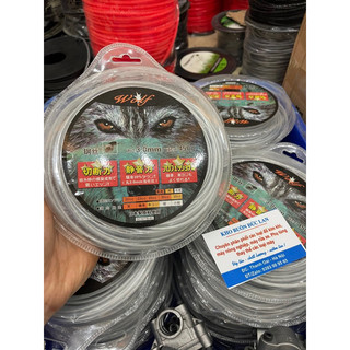 Cuộn cước cắt cỏ lõi thép cáp 3.0mm dùng cho máy cắt cỏ hộp 450g